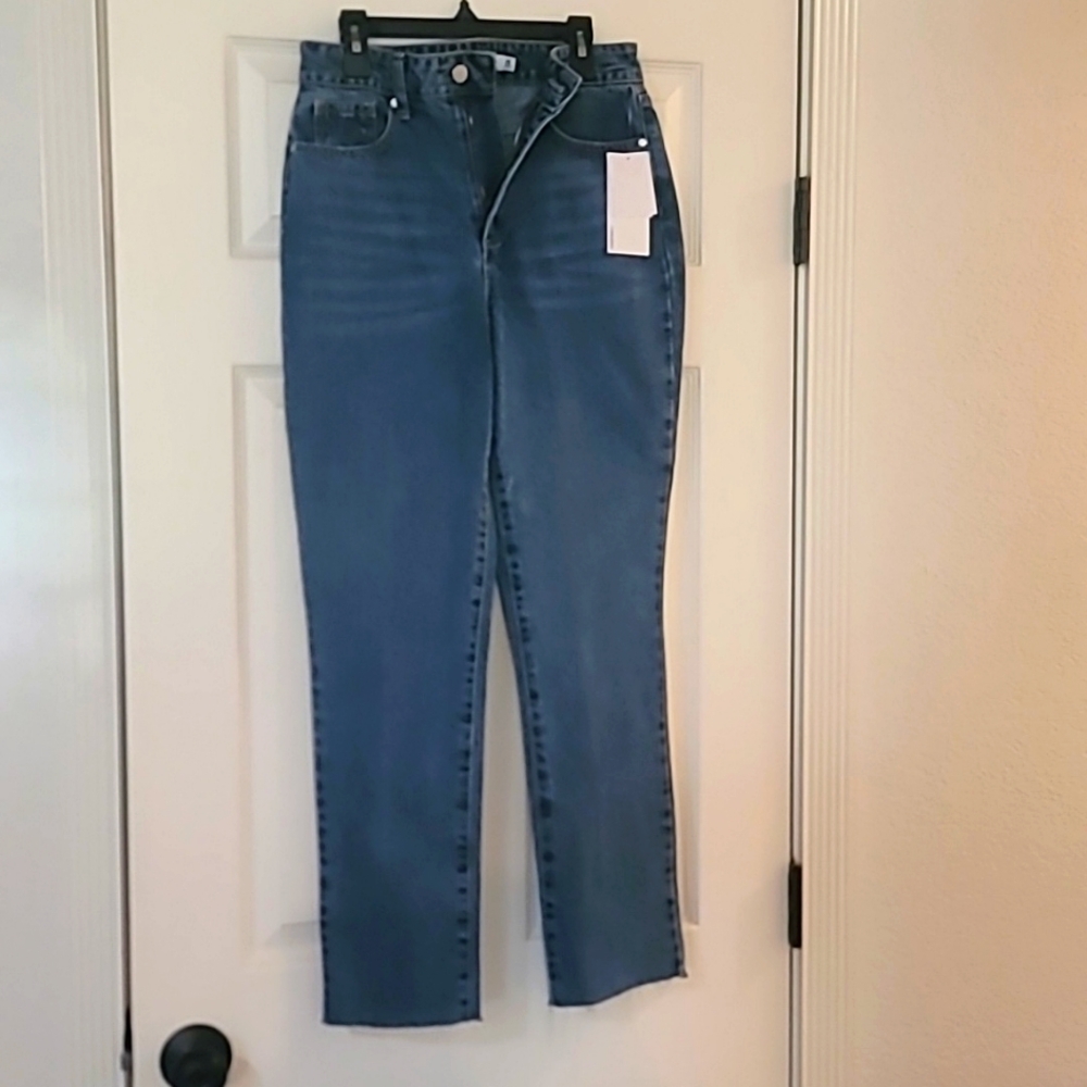JUST FAB raw hem jeans Size 26